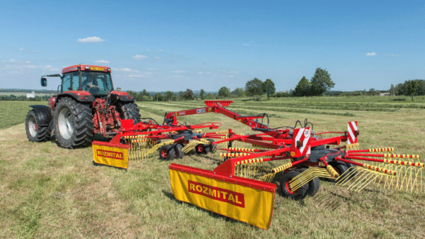 Grėbliai dviejų rotorių šoniniai – Rozmital SB