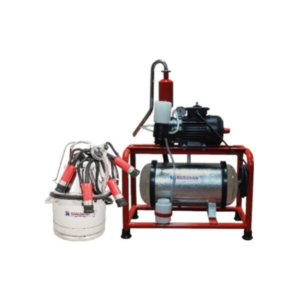 Melžimo agregatas elektrinis su 1 bidonėliu KM04100